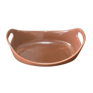 Rachael Ray Brown Stoneware
Oval Baker Casserole 1.25 Quart
Dish